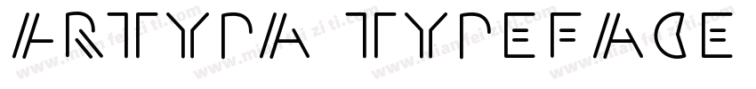 Artypa Typeface字体转换
